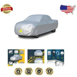 Universal Fit Silver Truck Cover - UV, Hail & Windproof Protection 242x79x68 in - Picture 1 of 10