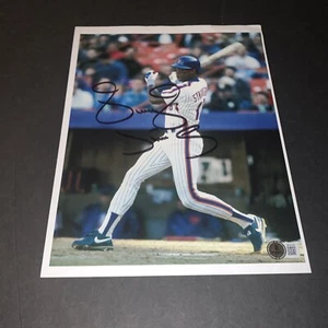 Darryl Strawberry Signed New York Mets 8.5x11 Photo Beckett BAS - Picture 1 of 1