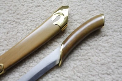 S1205 RÉPLICA DE PELÍCULA EN MINIATURA LOTR HADHAFANG ESPADA ELFA ABRECARTAS 11.1" Foto 1 de 4