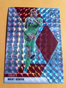 2021 Panini Mosaic UEFA Euro Silver Mosaic Prizm Mert Gunok #93 - Turkey - Picture 1 of 2