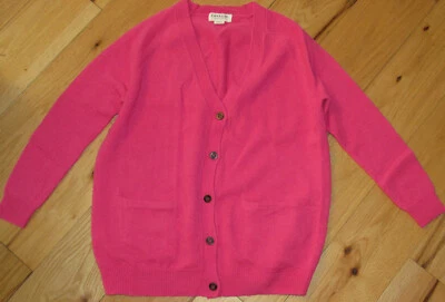 Cavalini pink wool blend cardigan sweater NEW womens S small - Image 1 of 2