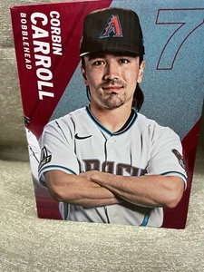 Corbin Carroll 2023 Rookie of the Year Bobblehead Arizona Diamondbacks SGA - Foto 1 di 4