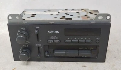 91 92 93 94 Saturn OEM Radio AM FM Estéreo/Reproductor de Cassette Probado  Foto 1 de 4