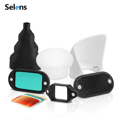 Selens Magnetic Flash Accessories Modifier Honeycomb Grid Gel Filter Universal - Image 1 of 4