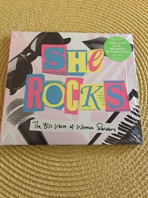 New & Factory Sealed (shrink wrapped) 80s Wave of Women Rockers: SHE ROCKS CD - Image 1 of 2