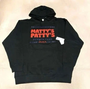 RVCA x Matty's Patty's Pullover Sudadera con Capucha Informal Ropa de Calle Diseño Elegante - Imagen 1 de 5