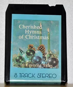 8-Track "Cherished Hymns of Christmas" Used TESTED 16 Classics 1973 Choral - Picture 1 of 4