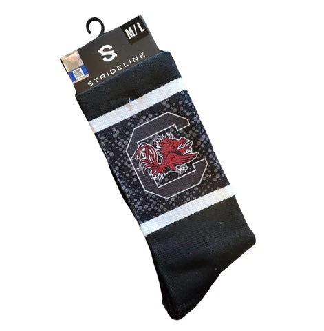 NCAA University of South Carolina Gamecocks State Crew Socks Alum Fan Gift Cover