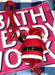 BATH & BODY WORKS CHRISTMAS 2020 SANTA LANYARD POCKET *BAC HOLDER BRAND NEW - Picture 1 of 1
