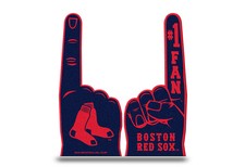 Boston Red Sox Flat Foam Finger - #1 Fan Hand NEW Going to the Game Party