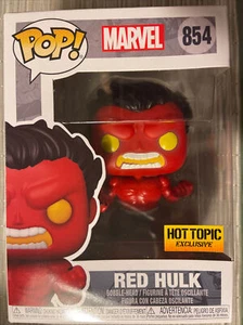 FUNKO POP! Red Hulk #854 Hot Topic Exclusive Marvel Vinyl - Picture 1 of 1