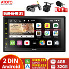 Atoto 7In S8ms Android Car Stereo Dash Dvr & Rearview Camera 2Din Gps Navi Radio