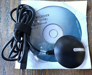 TESTED GlobalSat BU-353 USB GPS Receiver Black Ver1.4 | CLEANED