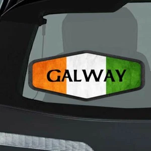 GALWAY Irish Ireland Flag Decal Sticker 4x6 inc - Picture 1 of 1