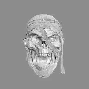 Cabeza personalizada clásica de momia sin ojos para legiones míticas y otras figuras de acción - Imagen 1 de 1