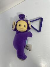 Teletubbies Tinky Winky Soft Keychain Purple Plush McDonalds Happy Meal Toy 2000