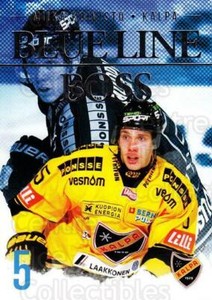 2014-15 Finnish Cardset Blue Line Boss #6 Miika Koivisto