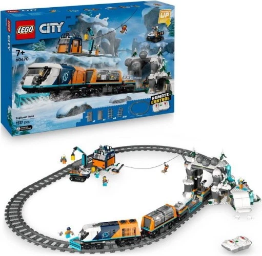 LEGO CITY 60470 Explorers арктический полярный экспресс поезд - новый запечатанный в коробке - Изображение 1 из 1
