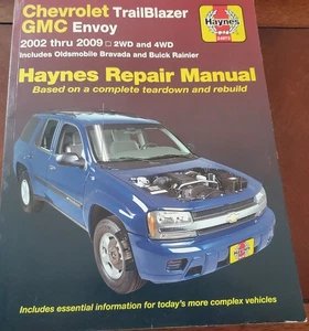 Manual de reparación Haynes #24072 para Chevrolet Trailblazer GMC Envoy 2002-2009 - Imagen 1 de 2