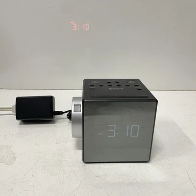 Sony ICF-C1PJ AM/FM Clock Radio White Noise Machine Time Projector Tested - Image 1 of 4
