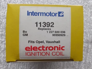 NOS Intermotor Electronic Ignition Coil 11392 - Vauxhall Opel - Picture 1 of 2