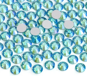 Kleber Fix Kristall Flatback Strass Glas Diamanten Edelsteine für Nail Art Handwerk D - Bild 1 von 8