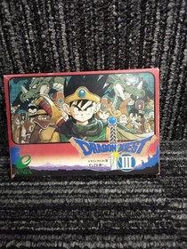 Famicom Software Model Dragon Quest Iii And The Legend Goes On.. Enix FIY32