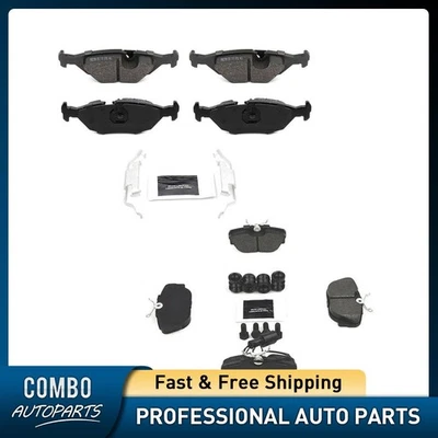 Juego de pastillas de freno de disco delanteras traseras para BMW 318i 1991 BMW 318is Foto 1 de 4