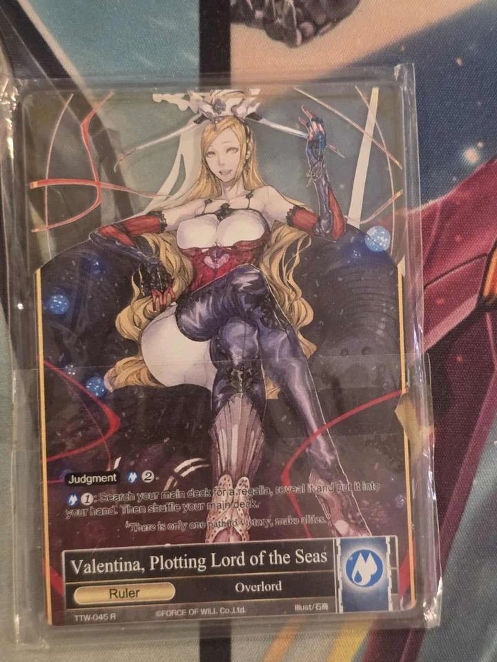 ACRYLLIC TOP 8 GRAND PRIX VALENTINA PLOTTING LORD SEAS OVERLORD FORCE OF WILL - Image 1 of 2