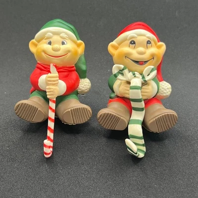 Vintage Ralph Elf Stocking Holders 1986 Nationwide - Image 1 of 4