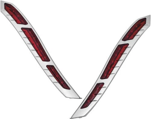 Tira de luces LED para guardabarros trasero Kuryakyn para Indian - Cromo motocicleta calle 2898 Foto 1 de 4