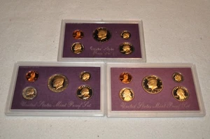 1985, 1988, 1989 Proof Sets in Original U.S. Mint Packaging - Picture 1 of 4
