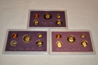 1985, 1988, 1989 Proof Sets in Original U.S. Mint Packaging - Image 1 of 4