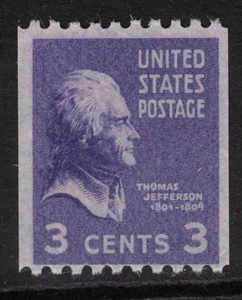 USA Scott 851 Coil Mint Never Hinged (1939) - Picture 1 of 2
