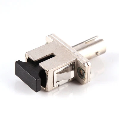 10pc ST-SC Fiber Optic Adapter Connector Optical Coupler Metal Single Multi Mode - Image 1 of 4
