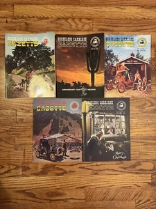 Horseless Carriage Gazette Vintage Lot Of 5 Magazines 1960-62 - Picture 1 of 1