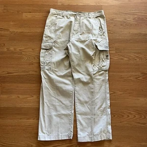 Vintage Union Bay Men’s Y2K Baggy Khaki Cargo Pants Size 40x33 VTG - Picture 1 of 6