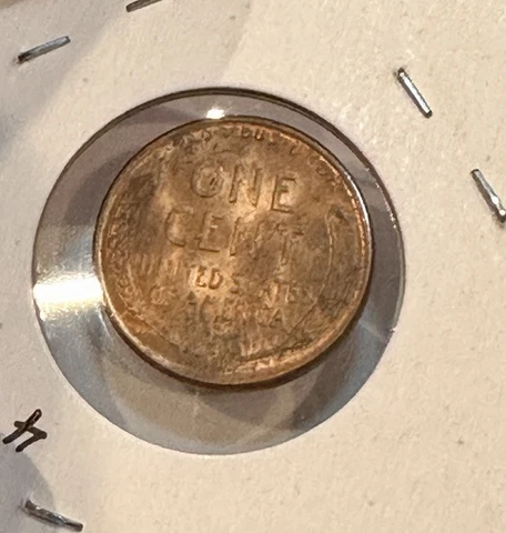 1949-D RED BU Lincoln Wheat Cent ~ Nice Coin! ~ A81 Cover