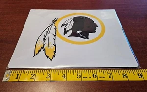 Imán de coche con logotipo grande de 9" de los Washington Redskins envío gratuito - Imagen 1 de 2