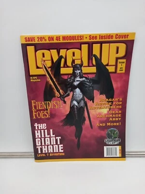 Goodman Games Level Up Magazine Volume 1 Numero 1 Aprile 2009 RARO OTTIME CONDIZIONI 4E RPG  - Immagine 1 di 4