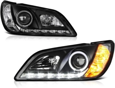 For 2001-2005 Lexus IS300 LED Strip Black Housing Projector Headlights Assembly - Image 1 of 4