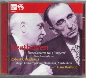 BEETHOVEN Emperor Concerto etc  ROBERT CASADESUS  Newton Classics CD SEALED - Picture 1 of 2