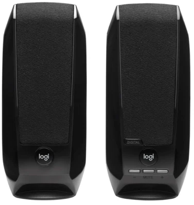 Logitech S150 2.0 Channel USB Stereo Speakers Computer Office Laptop- Black - Image 1 of 4