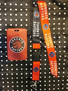 Toronto Raptors NBA Lanyard Keychain & ID Holder - Picture 1 of 2