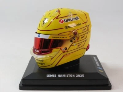 Looksmart Ferrari casco helmet #44 Lewis Hamilton 2025 1/5 LSHEL008 - Immagine 1 di 4