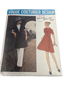 Vogue Couturier Design 2400 By Belinda Bellville. Size 8 - Picture 1 of 2