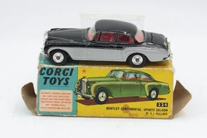 Corgi Toys 224 Bentley Continental Sports Saloon mit Rest OVP - Bild 1 von 12