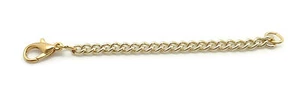 Lobster Clasp Goldtone Necklace or Bracelet 3" Extender 3mm NWOT - Picture 1 of 1