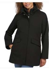 Lands' End Ladies' 3-in-1 Systems Jacket Women Black Size XLarge NWT - Picture 1 of 6