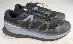 Scarpa Salomon Ultraglide 2 Trail Running Escursionismo Uomo Tg 14 Nero Flint StoneGreen - Foto 1 di 10